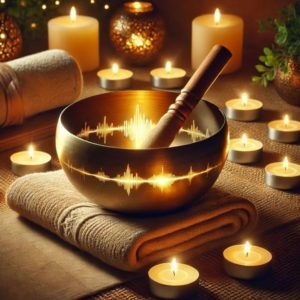 Séance massage sonore au bol tibétain